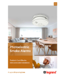 photoelectric smoke alarm brochure cover